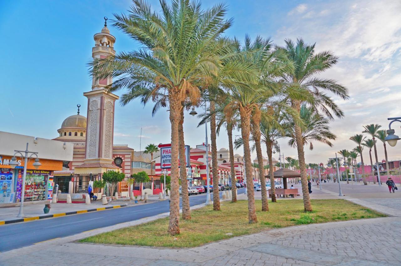 The Touristic Promenade Apartment Hurghada Exterior photo